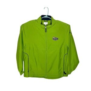 Cutter & Buck SZ L Justin Timberlake Shriner Hospital Full Zip Jacket Coat Vent